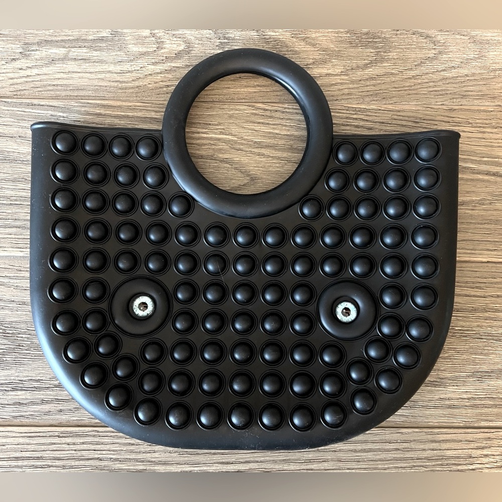 Black Fidget Popit Purse Tote Bag